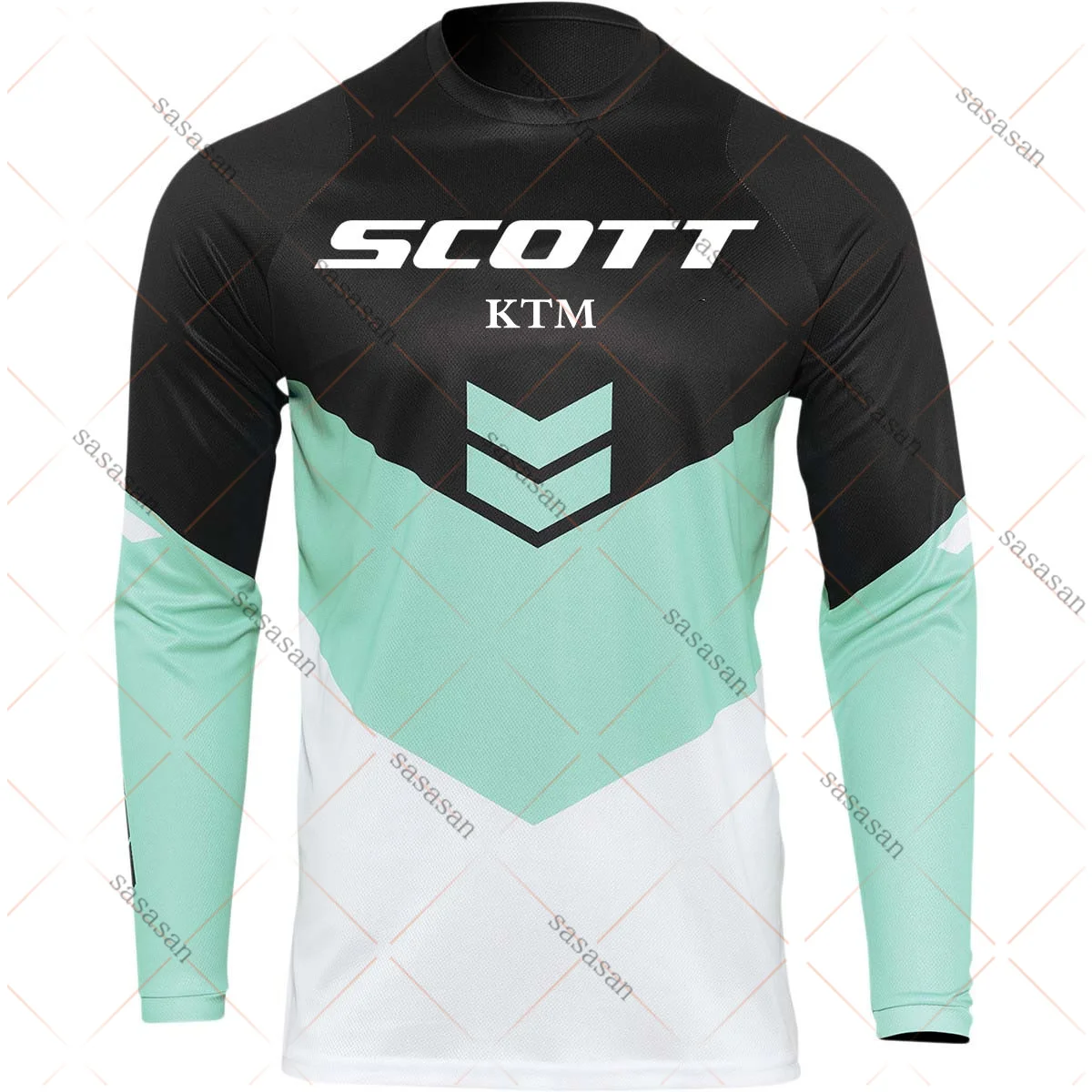 

2021 Scott New DH Off-Road Motorcycle Downhill BMX Mountain Bike Wear-Resistant Sweatshirt Moisture Wicking Running Suit