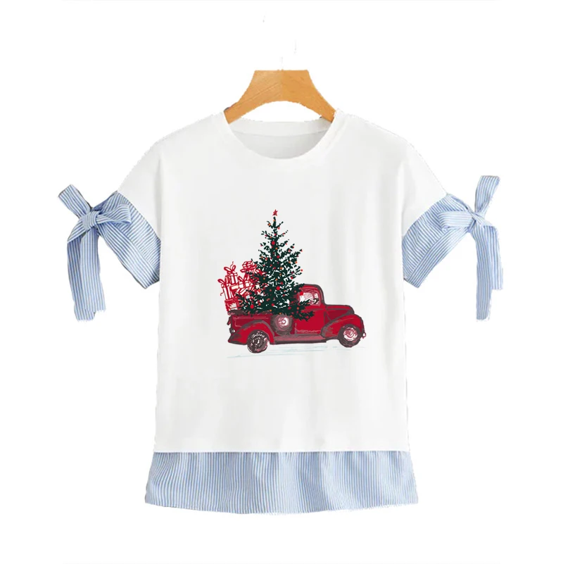 Рождественские нашивки для одежды DIY термопереводные Стикеры моющиеся железные