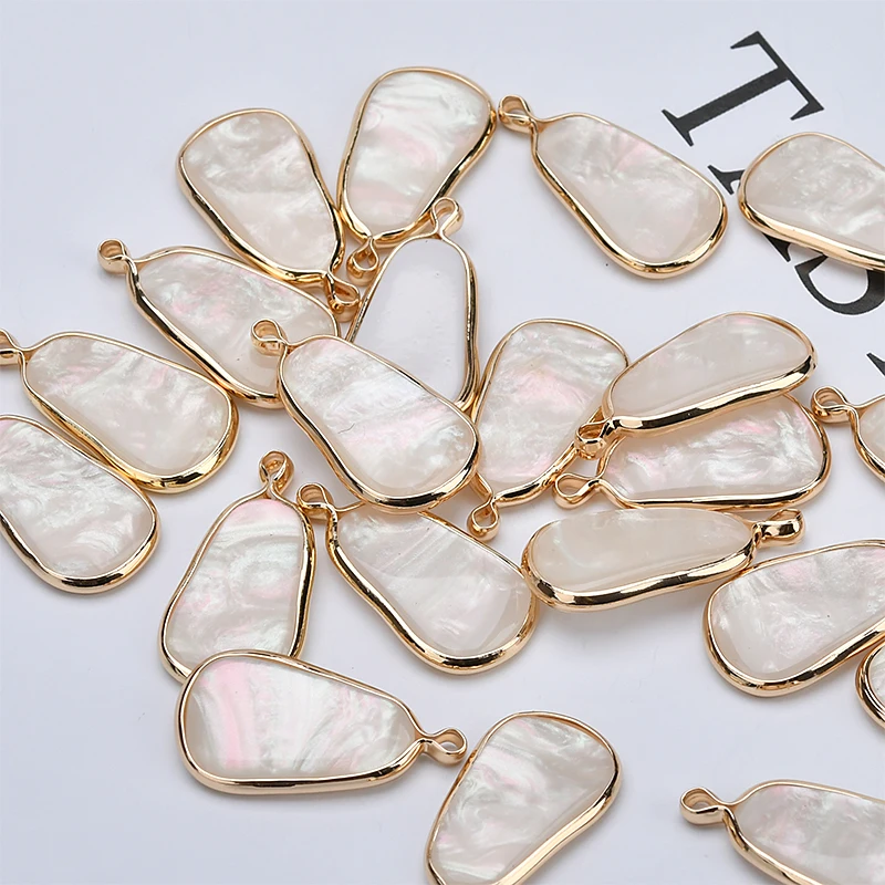 Покрытый медью настоящий золотой неровный эллиптический каучук имитирующий