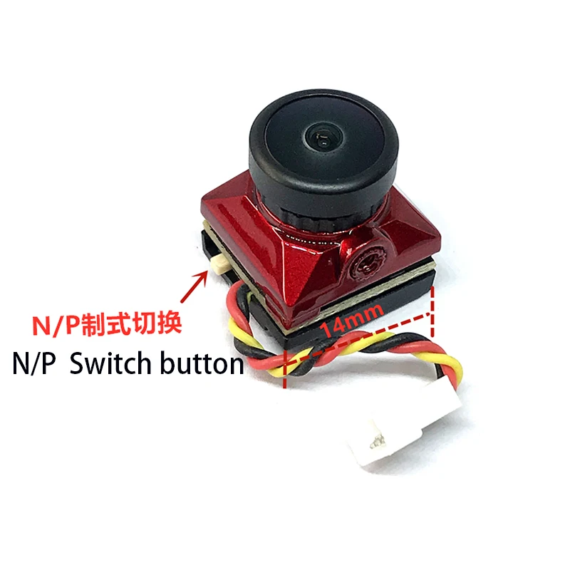 Регулируемый мини-передатчик FPV 5 8 ГГц 40 каналов 25/100/250 мВт 14 х14 мм и камера 1/3 CMOS