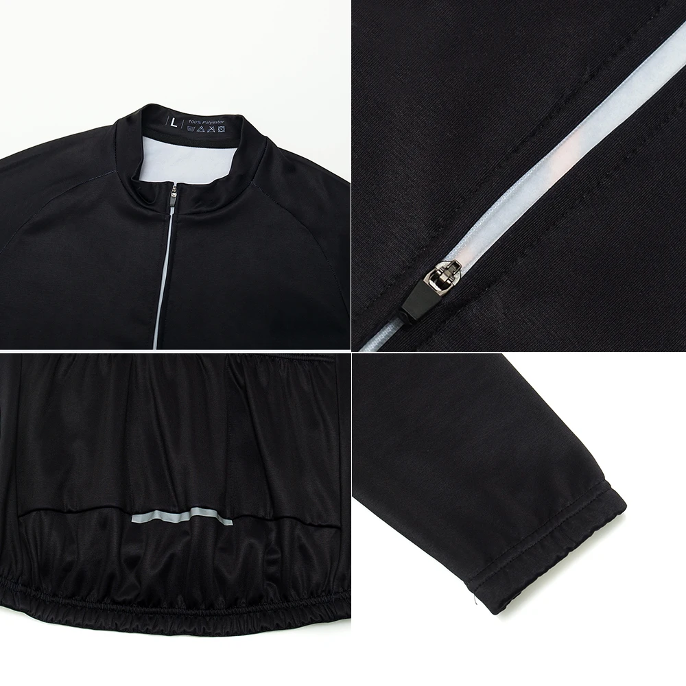 Комплект велосипедный Etxeondo зимний теплый флисовый комплект из Джерси с длинным