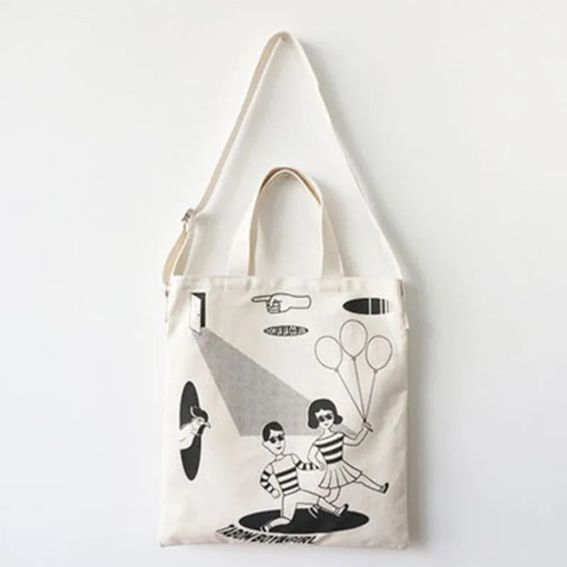 2019 новая милая портативная хипстерская сумка тканевая через плечо многоразового