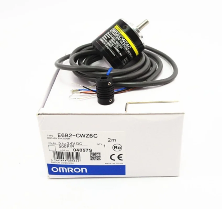 E6B2CWZ6C энкодер E6B2-CWZ6C Omron Реле Выход PNP поворотный переключатель 1024 1000 600 500 400 360 300 200 100 60 40 P/R
