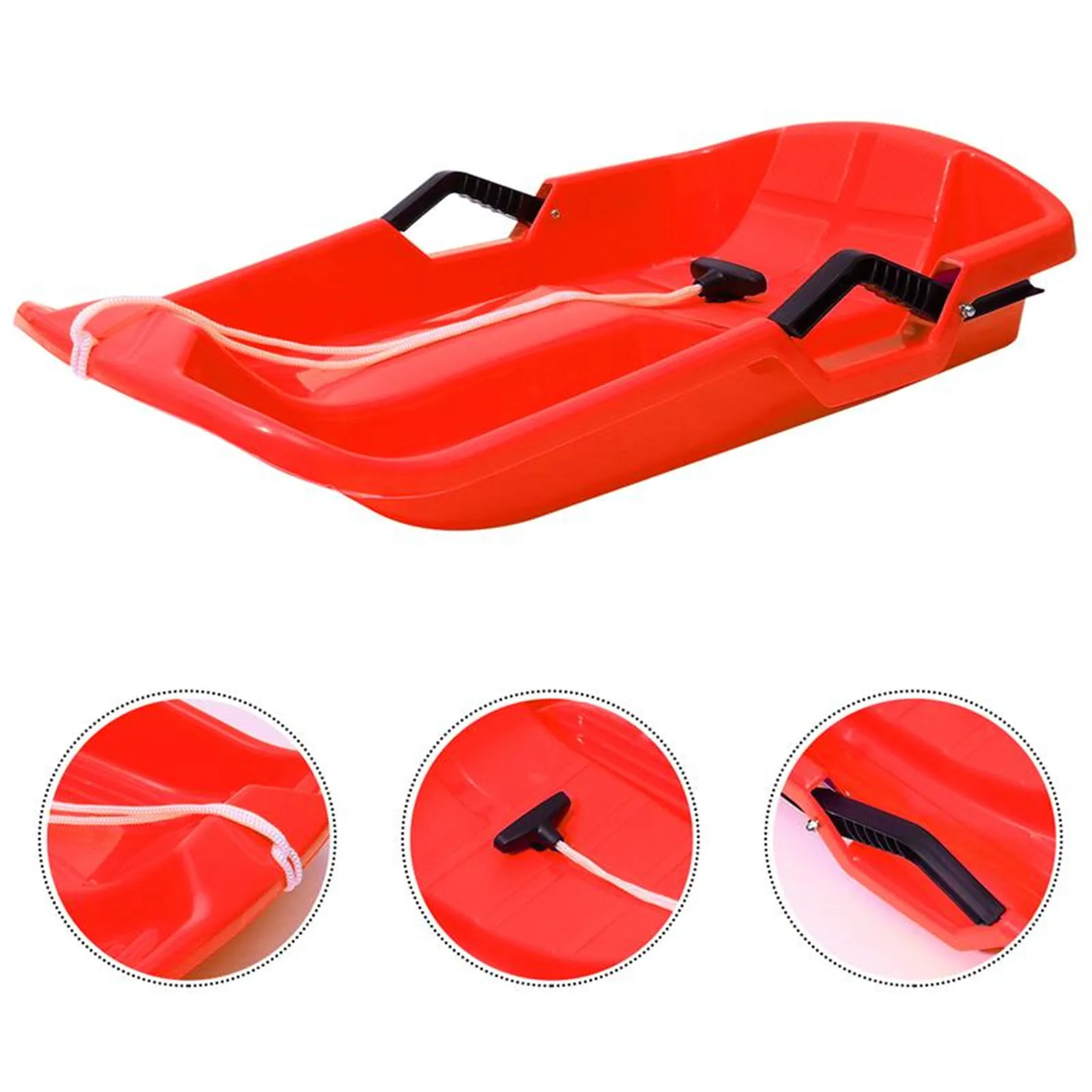 Снежные Санки катание на лыжах прочный утолщенный легкий зимний спорт