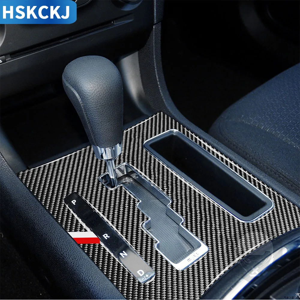 

Наклейки из углеродного волокна для Dodge Charger 2011 2012 2013 2014, центральная консоль, коробка передач, панель переключения передач, аксессуары для с...
