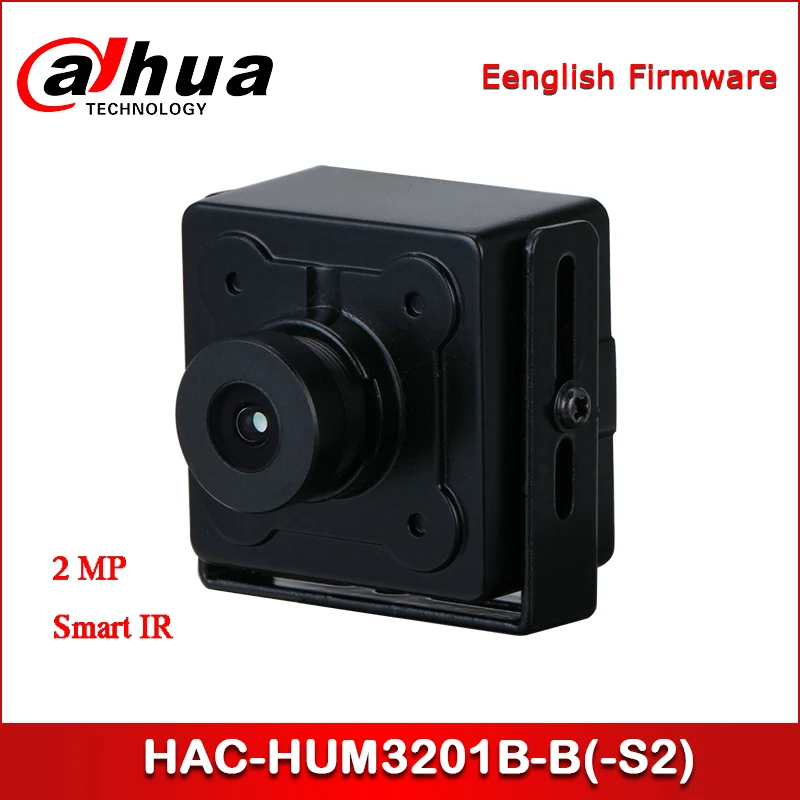 Миниатюрная камера Dahua HAC HUM3201B B 2MP Starlight HDCVI аудио в интерфейсе Интеллектуальный ИК