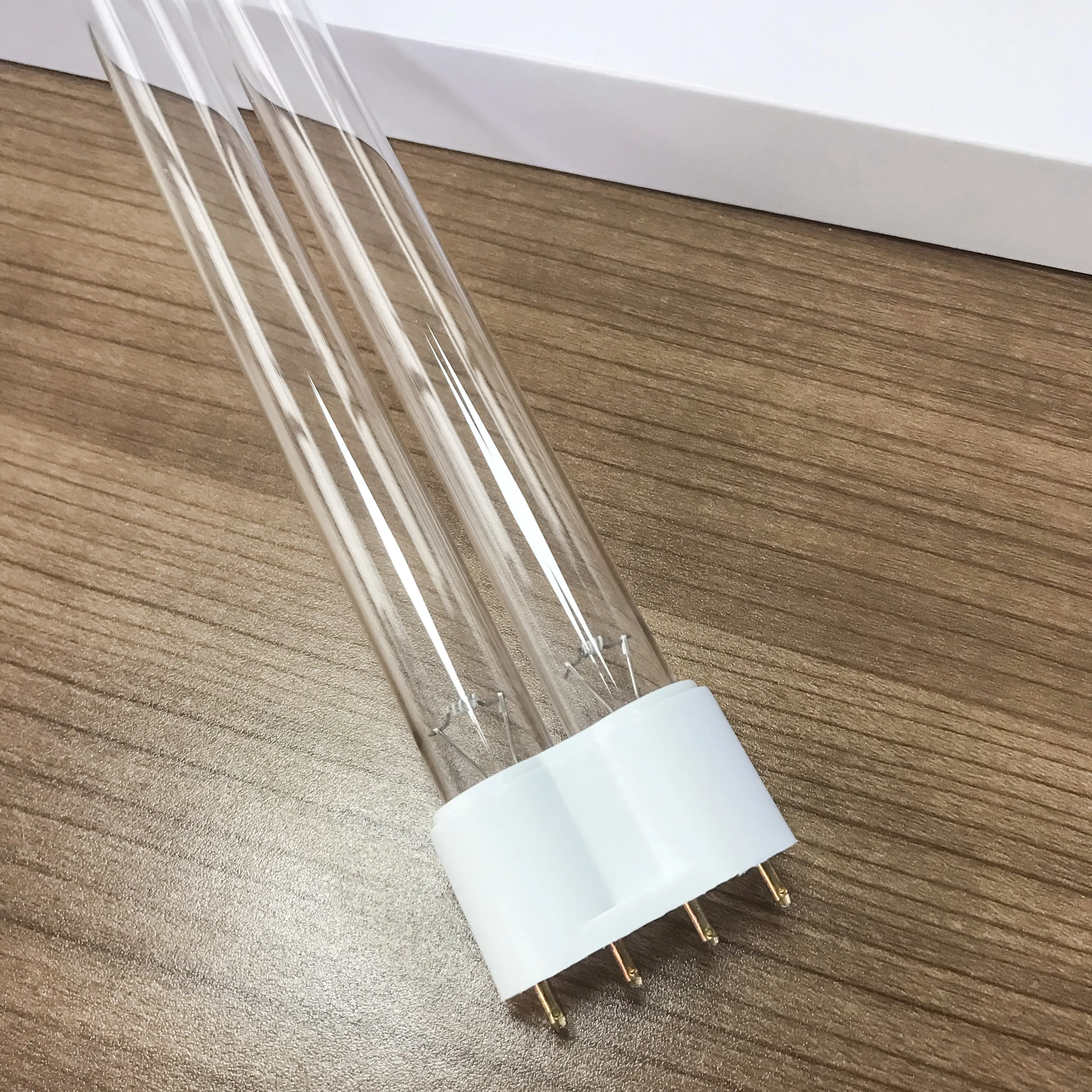 

2pcs of 36W 4-pin 2G11 Base Linear Twin Tube UV Germicidal Bulb Replacement for UVC Sterilizers Quartz lamp for disinfection