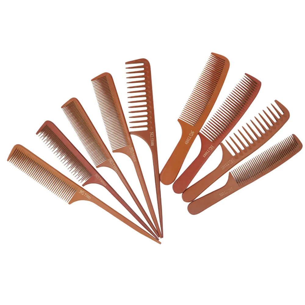 

11 Style Anti-static Hairdressing Combs Tangled Straight Hair Brushes Girls Ponytail Comb Pro Salon Hair Care Styling Tool