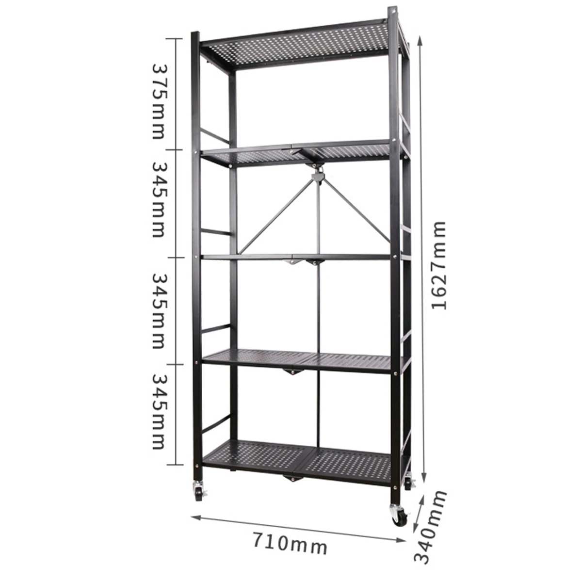 

Multifuncational Foldable Storage Rack Bathroom Organizer Living Room Sundries Shelf Kitchen Organizer Saving Space With Wheels