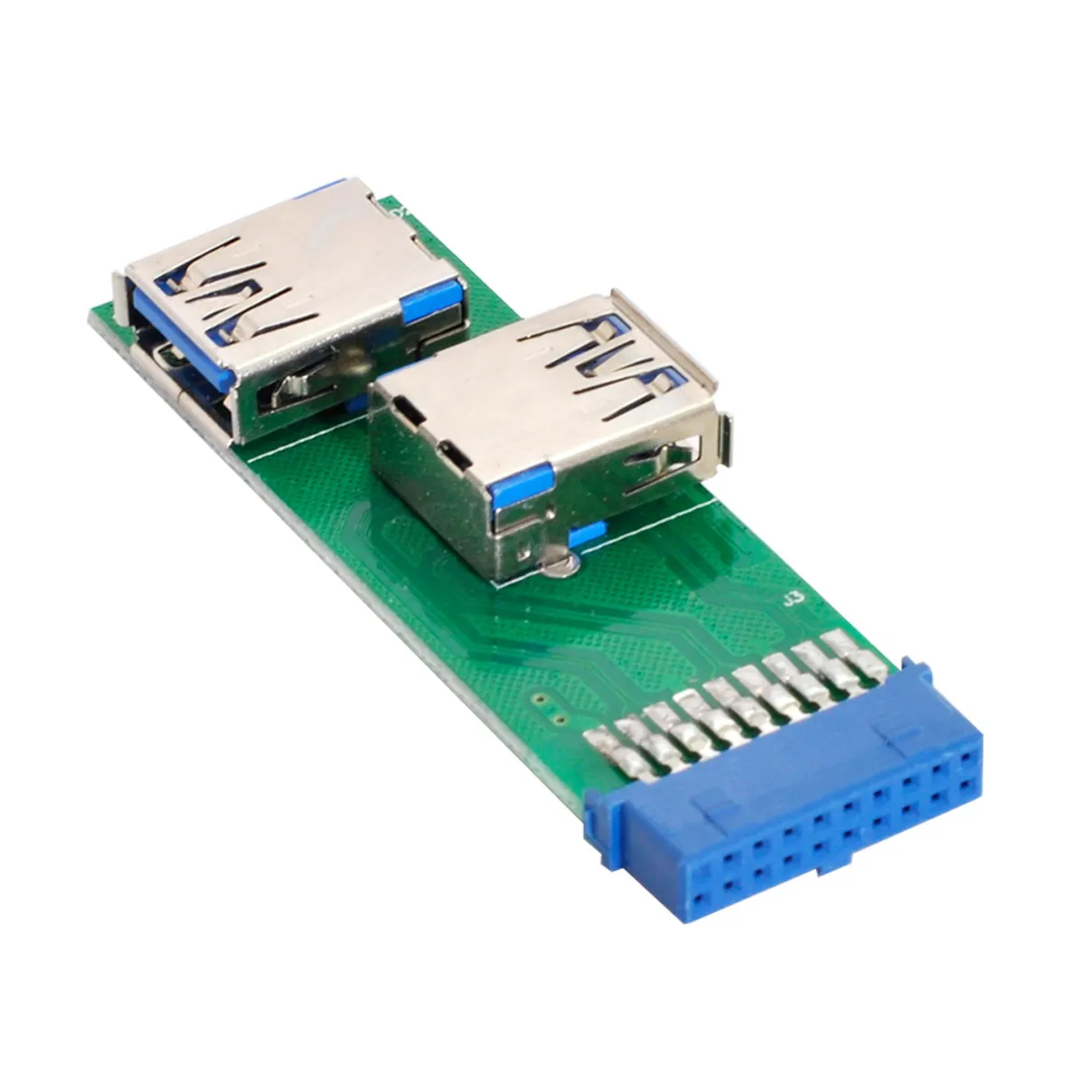 Двухсторонний разъем USB 3 0 A мама к 20-контактной 19-контактной материнской плате