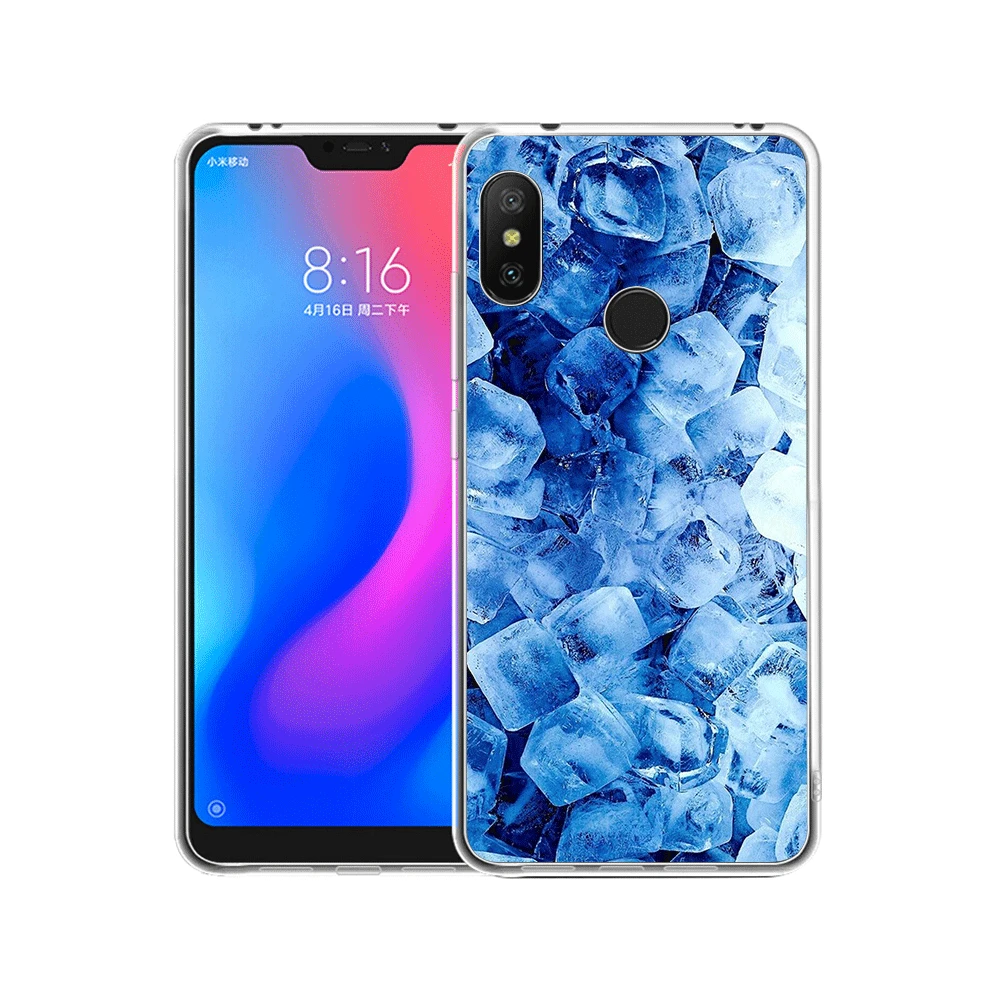 Мобильный чехол для телефона Xiaomi Redmi Note 4 4X3 5 6 7 Pro 5A жесткий с украшением в виде
