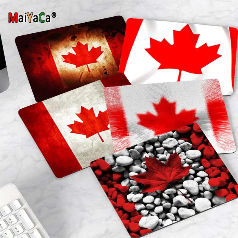 

MaiYaCa Top Quality Canadian flag Canada Comfort Mouse Mat Gaming Mousepad Top Selling Wholesale Gaming Pad mouse