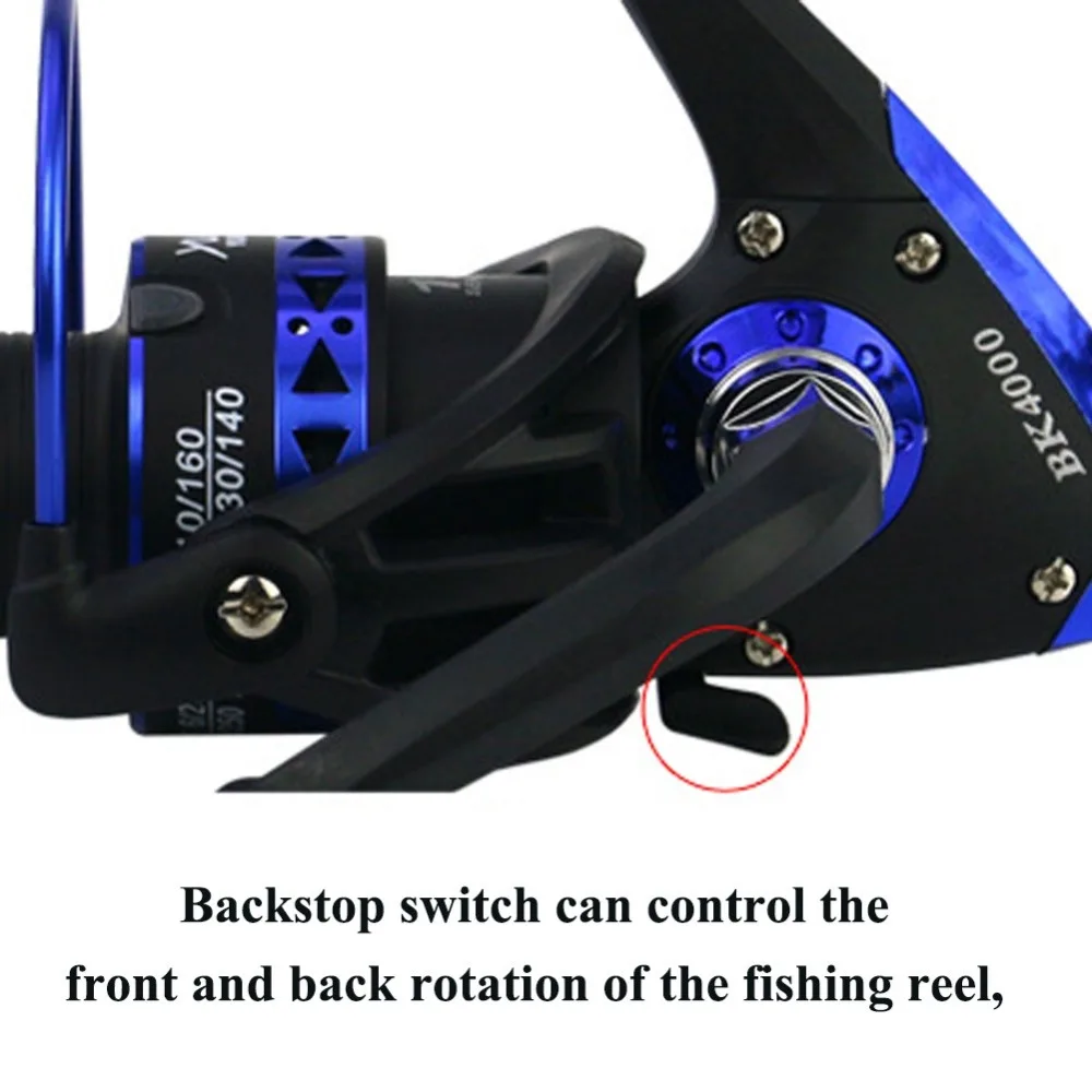 

Spinning Fishing Reel Alumimun Alloy Metal Left/Right Hand Fly Fishing Wheel Spinning Reel Fishing Tool de # 1