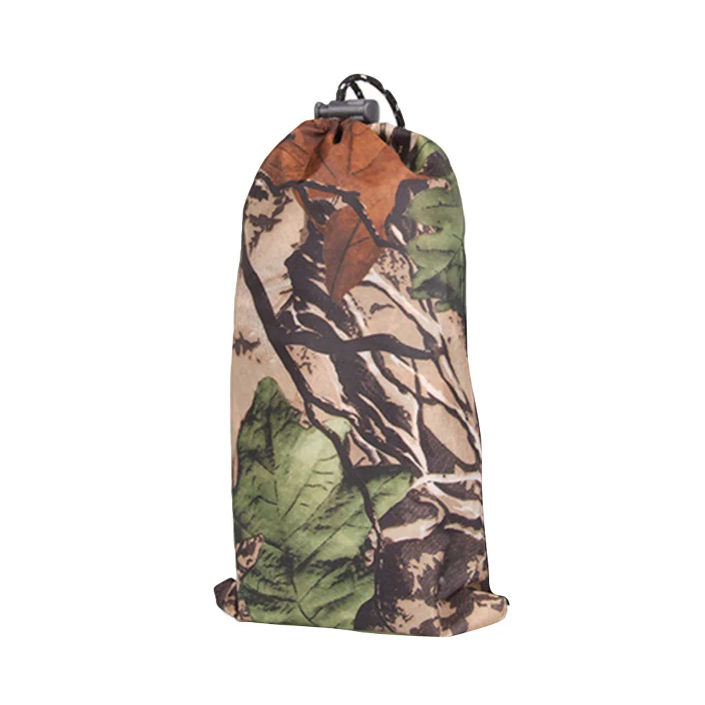 

Multifunctional Raincoat Clothes Moistureproof Mat Adult Poncho Jungle Camouflage Polyester Hiking Raincoat Riding Awnin