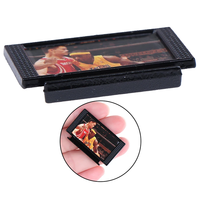 1 комплект ЖК дисплей ТВ моделирование миниатюрная мебель кукольный дом 1: 12