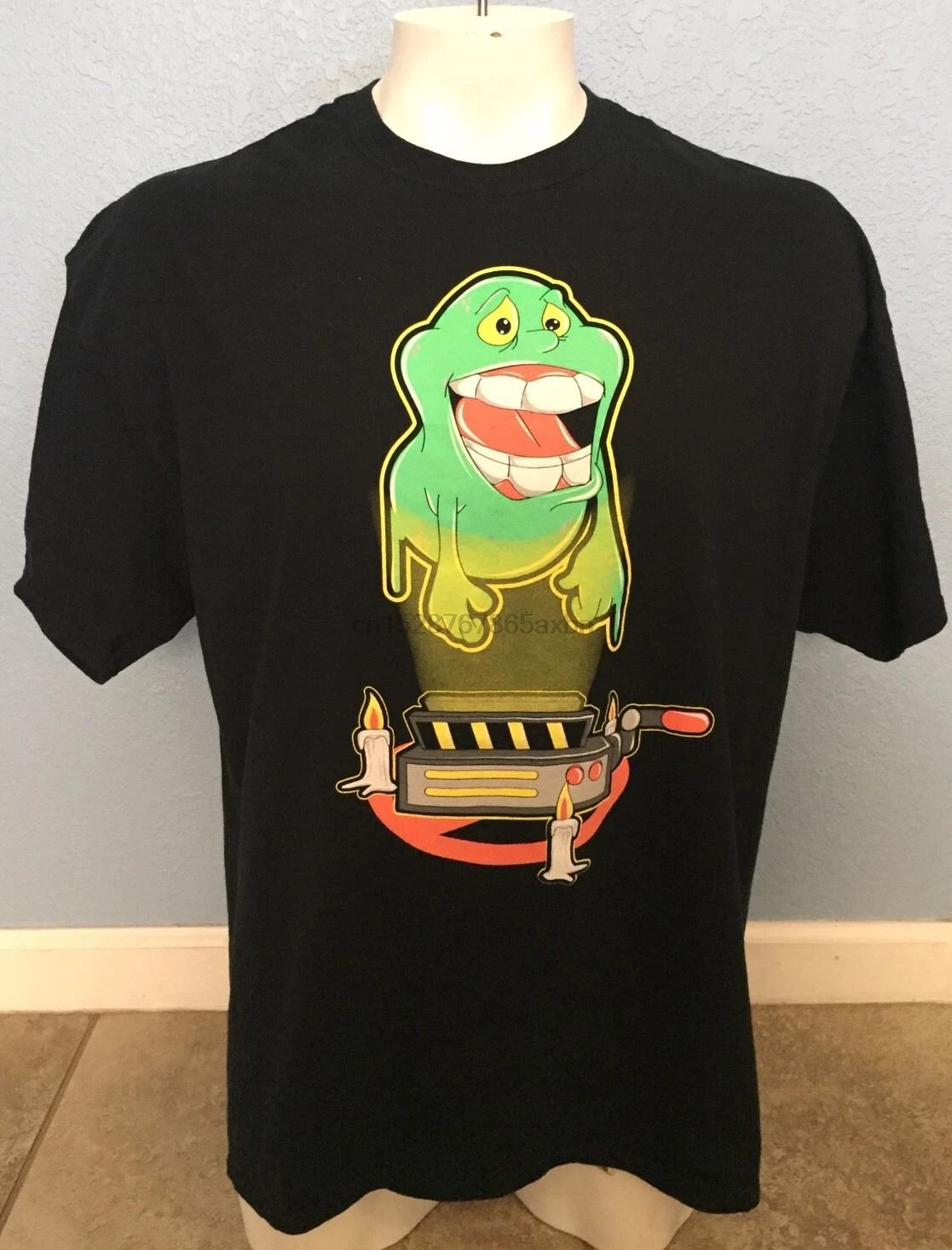 Редкие Охотники за привидениями слизи игра над мультяшным принтом черная