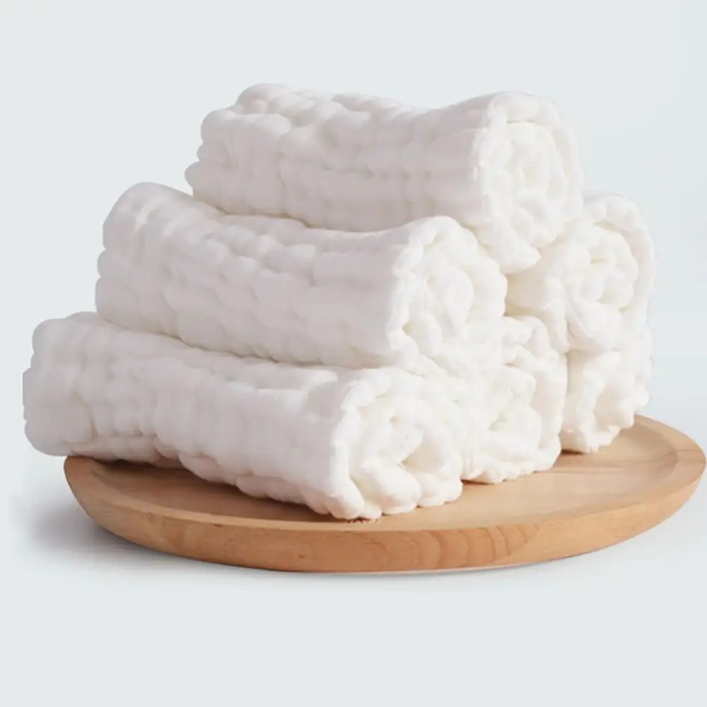 

Hot Sale 50% Soft Cotton 12-Layer Infant Baby Diaper Cloth Healthy Absorbent Nappy Underwear Diaper Nappies Infants