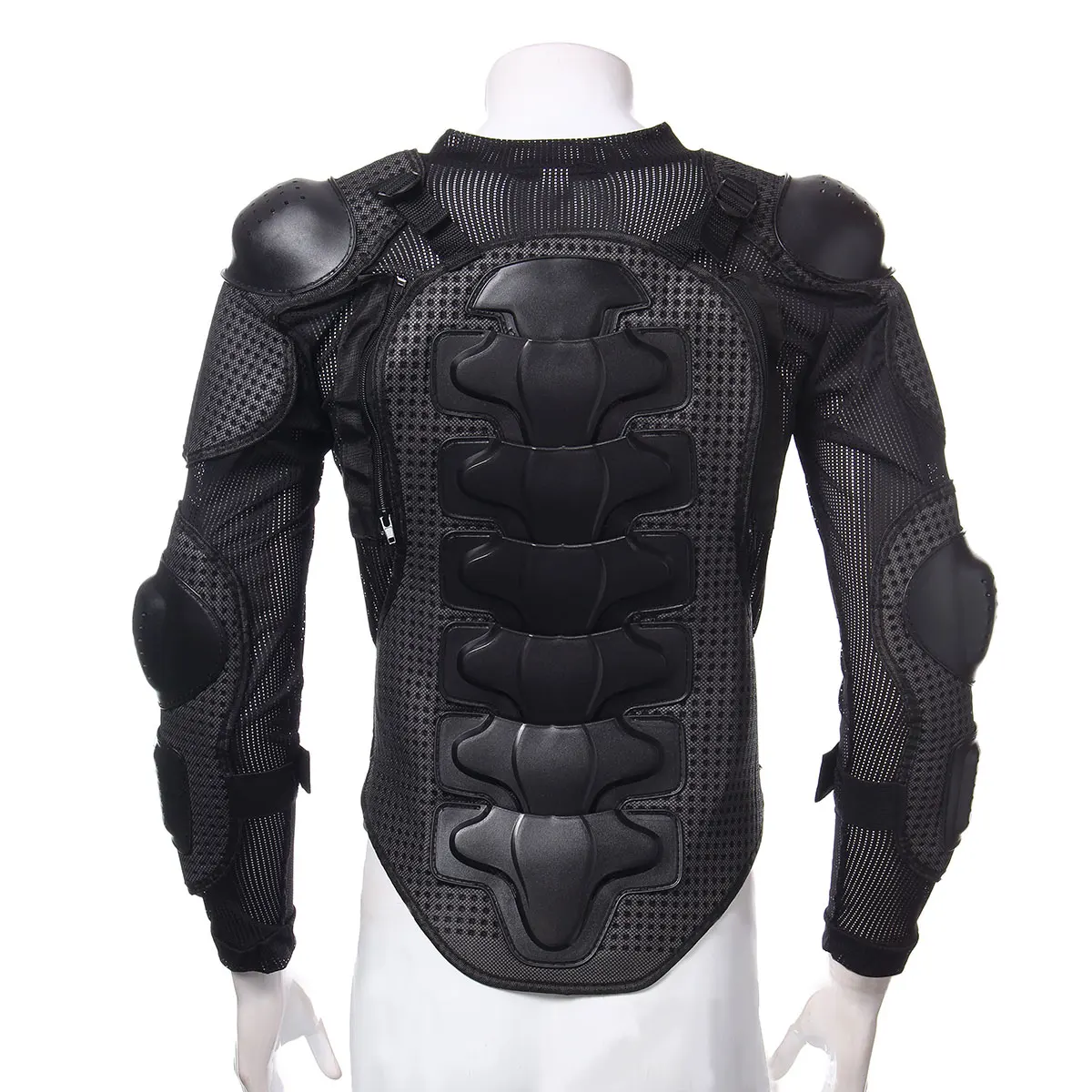 Men Full Body Motorcycle Jacket Armor Motocross Racing Protective Gear Motorbike Chest Elbow Back Shoulder Protector