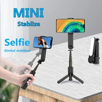 fangtuosi new handheld gimbal stabilizer phone automatic balance selfie stick tripod with fill light for smartphone selfie