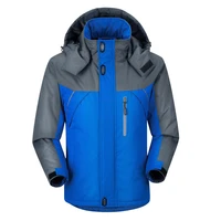 2021 men winter thick velvet windproof down coat high quality male waterproof jacket