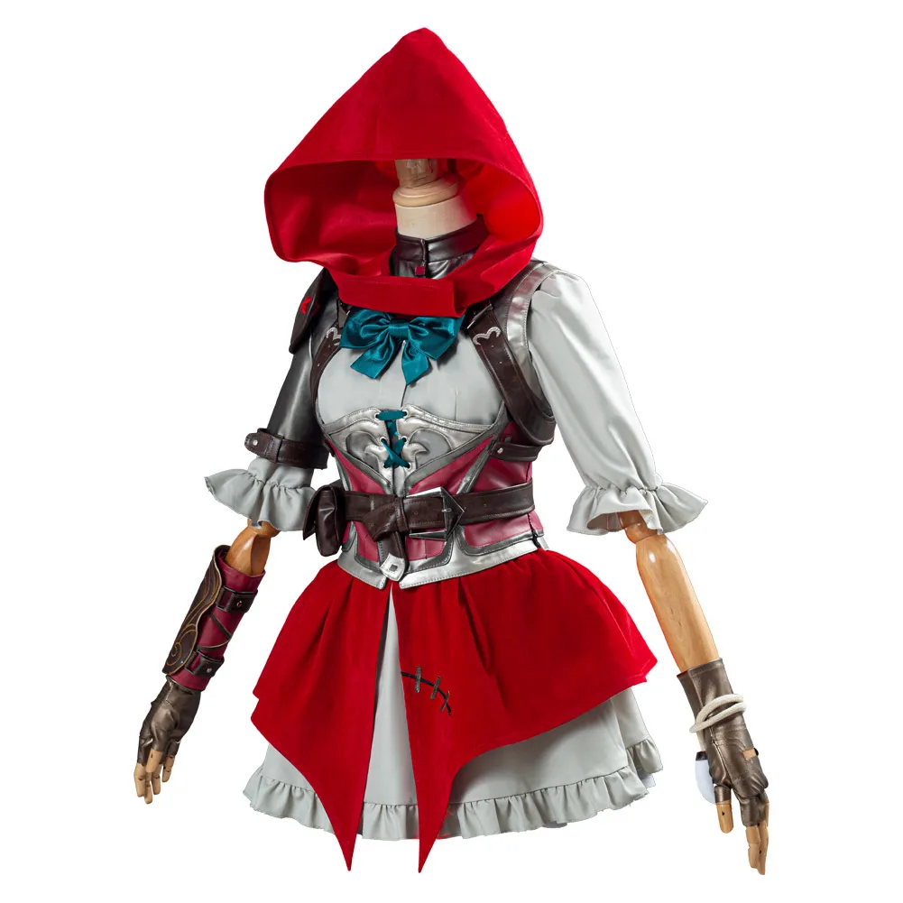 Костюм для косплея ашэ Элизабет Каледония OW костюм Униформа маленькое красное