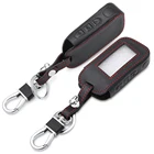 Чехол для автомобильной сигнализации Starline A93, A63, A36, A39, кожаный, с ЖК-дисплеем