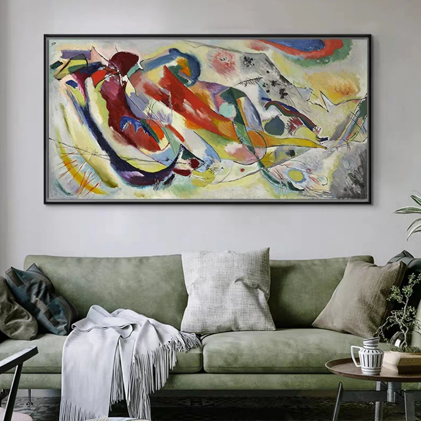 

Free Shipping Hand-painted Pictures Modern Abstract Landscape Oil Painting on Canvas Handmade Wall Art Wall Decor Unframed