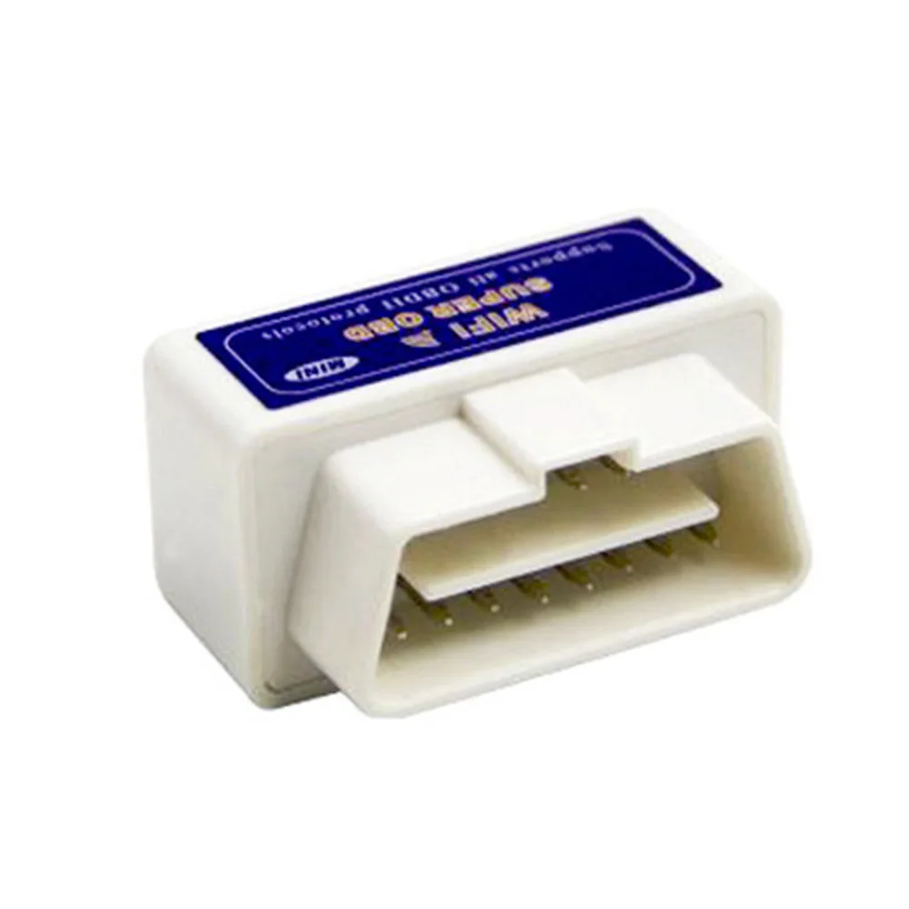 Супер Мини ELM327 OBDII OBD2 V1.5 WiFi Автомобильный диагностический беспроводной сканер