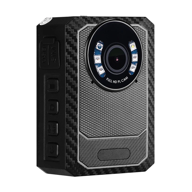 

X6A-32G 4G WiFi GPS полицейская нательная камера IP66 Водонепроницаемая правоохранительная Цифровая видеокамера широкоугольный ИК Ночное Видение