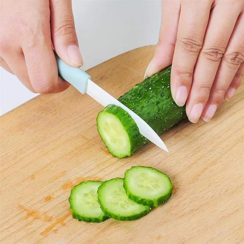 Portable Ceramic Fruit Knife Household Peeling Creative Kitchen Vegetable Meat Bread Cutting Accessories | Дом и сад