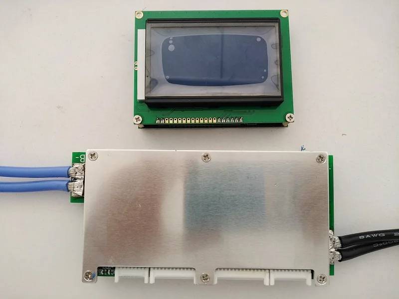 70A 100A 150A 200A 300A Bluetooth Батарея BMS с ЖК-дисплеем 13 S-24 S LiFePo4/10 S-24 S li-ion/15 S-24 S LTO lithium Titanate