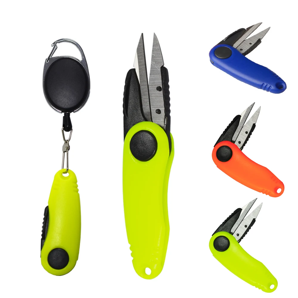 

PPGUN Fishing Quick Knot Tool kit Shrimp-type Fishing Line Cutter Clipper Nipper Hook Sharpener Fly Tying Tool Tackle Gear
