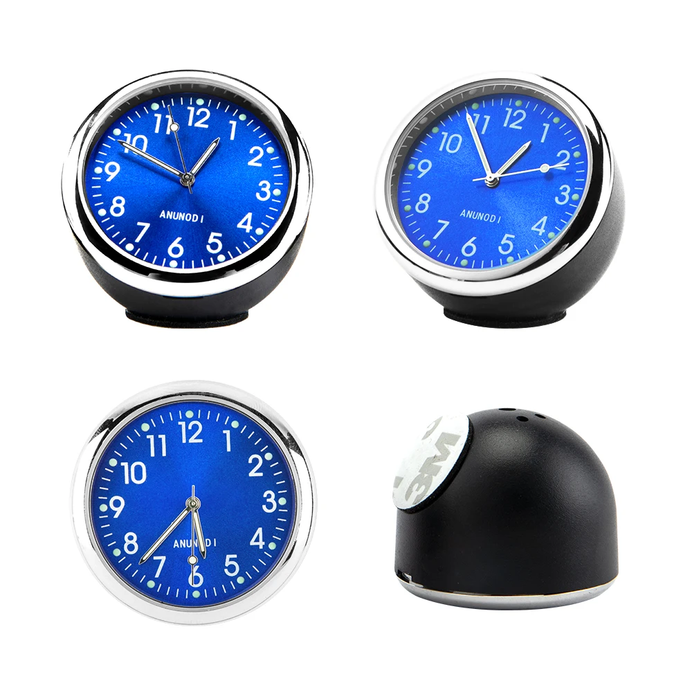 Hippcron украшение автомобиля часы термометр гигрометр светящийся воздушный