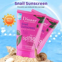 disaar spf 50 snail sunscreen facial body sunscreen whitening sunblock cream oil control moisturizing multi effect skin cream
