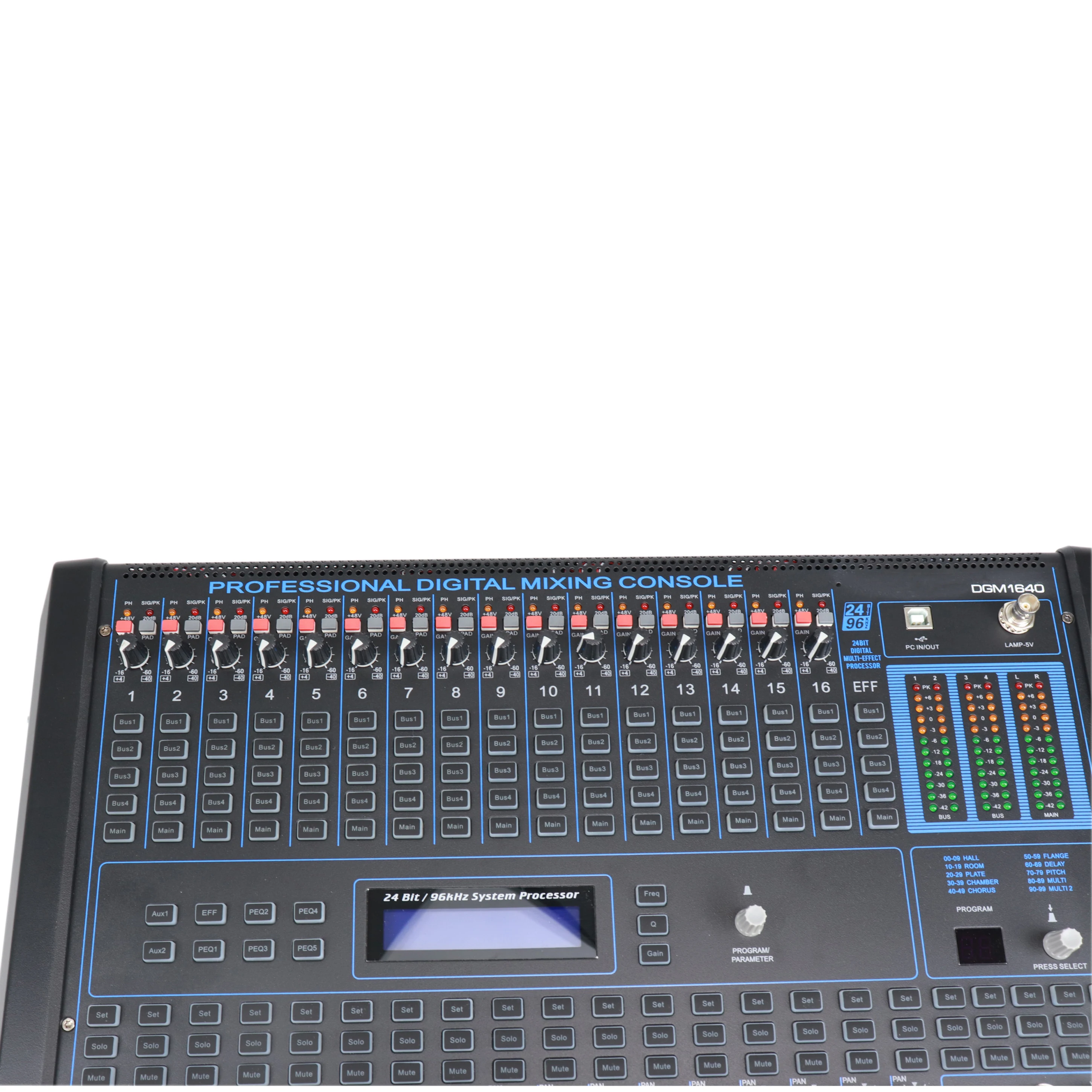 Betagear профессиональная 16 канальная Цифровая микшерная консоль DGM1640 dj