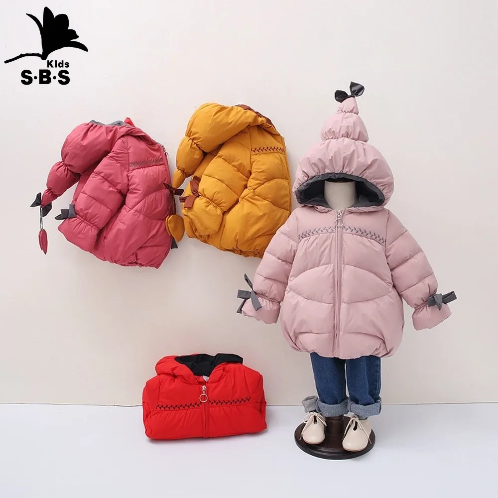 Детская верхняя одежда детское зимнее пальто плотная теплые куртки для девочек с