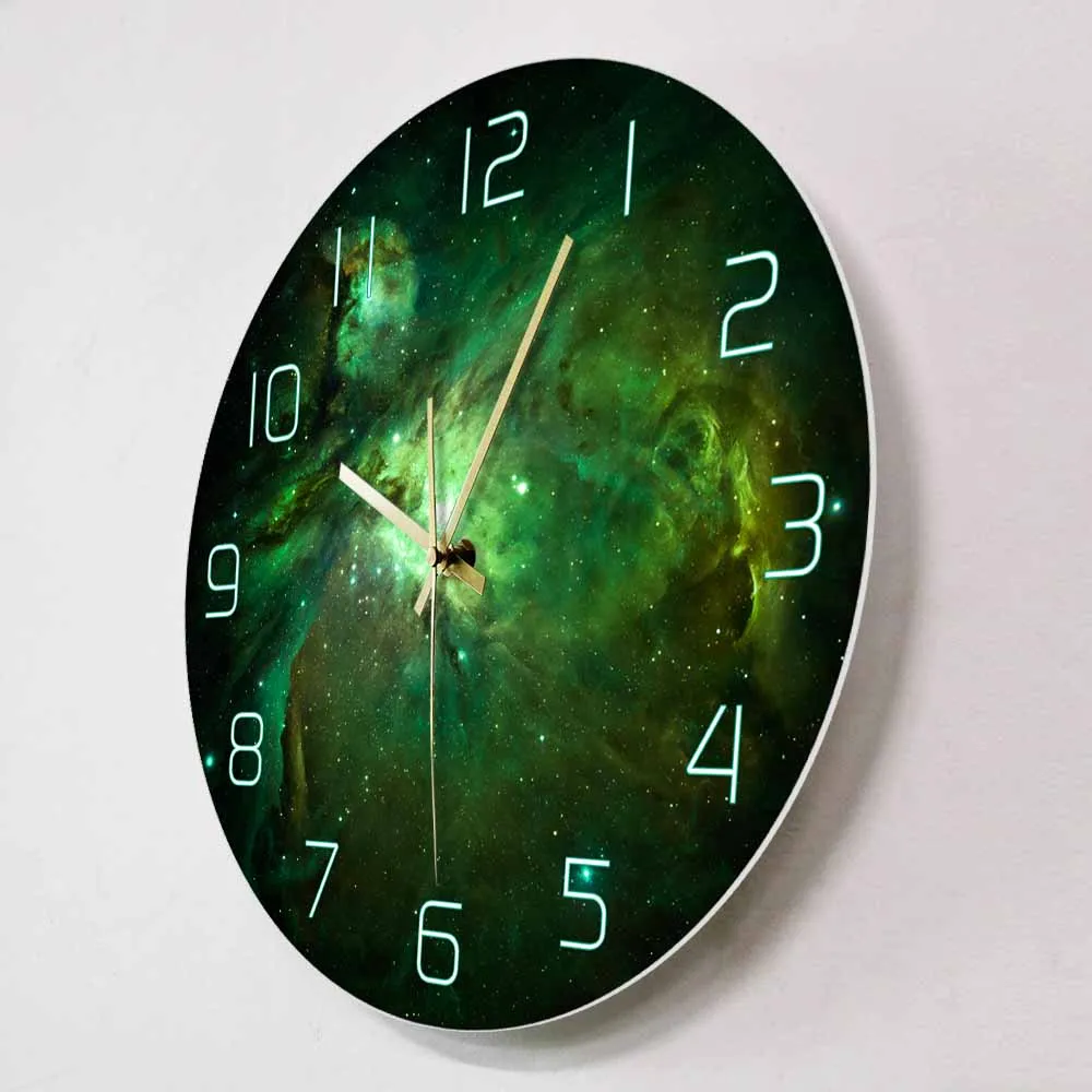 Carina Nebula небесная звезда печать настенные часы Туманность космическая сцена