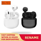 Беспроводные наушники Air Pro 4 TWS с Bluetooth 5,0, мини-наушники с микрофоном, Спортивная гарнитура Handsfree для смартфонов PK I7S I9S