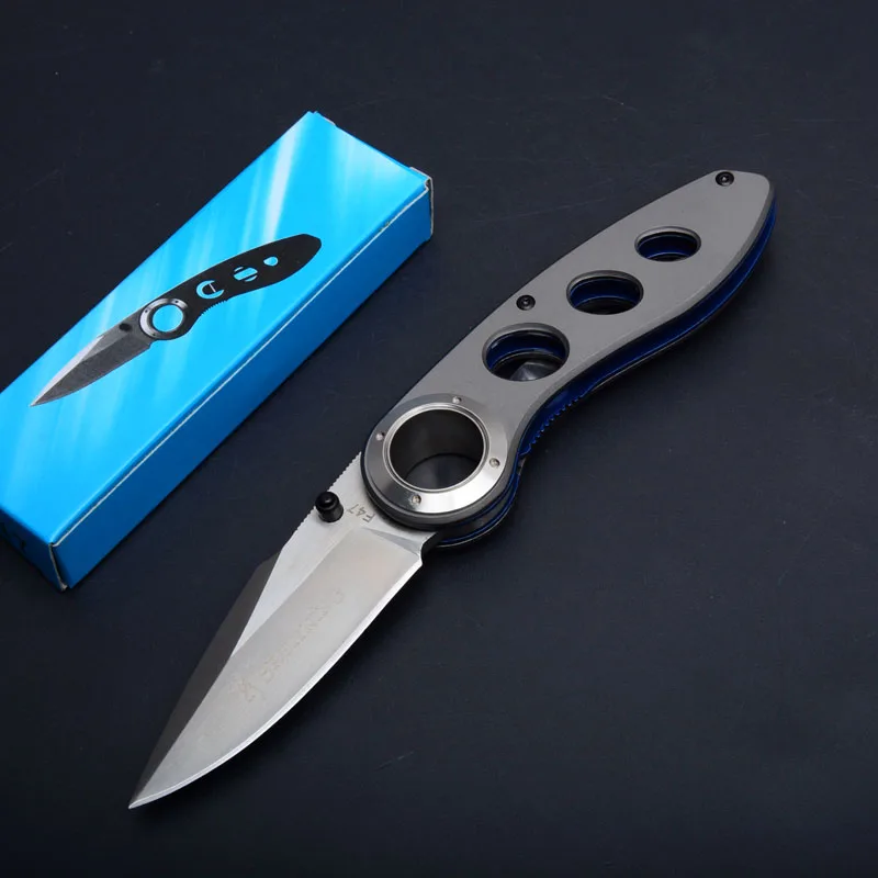 Многофункциональный карманный нож выживания складной 440C полностью из