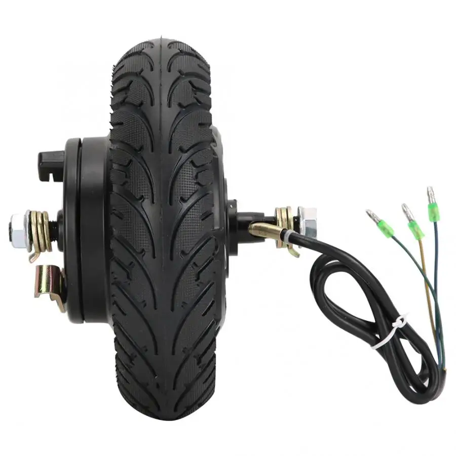 8 дюймов электрический скутер бесщеточный мотор ступицы колеса с твердыми шинами