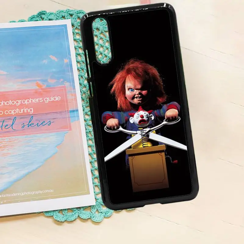 

CHUCKY skull terror mobile Phone Case PC for iPhone 11 12 pro XS MAX 8 7 6 6S Plus X 5S SE 2020 XR