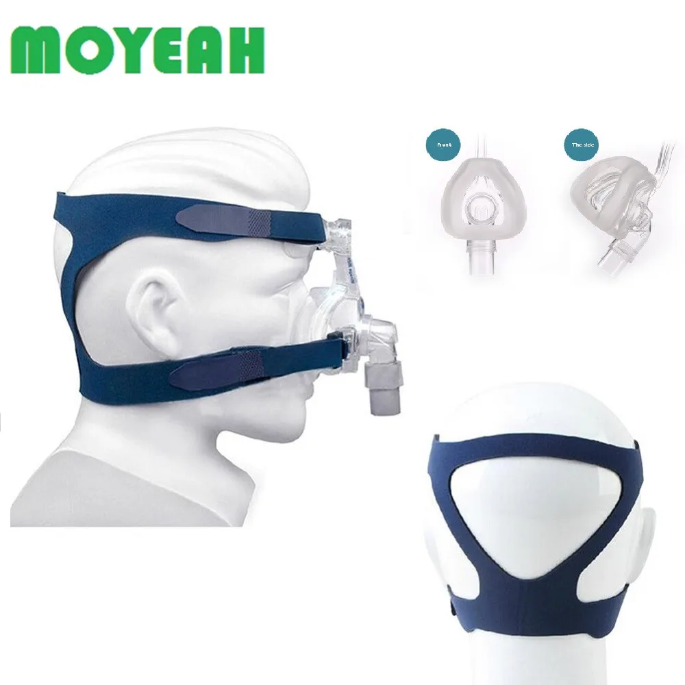 

MOYEAH NM2 CPAP Nasal Mask with Headgear Strap Sleep Apnea Mask For APAP BIPAP Machine Connect Hose and Nose Anti Snoring