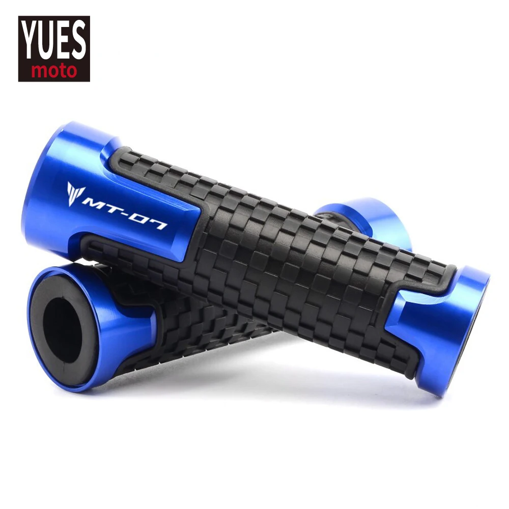 

Motorcycle Accessories HandleBar CNC PVC Grips For Yamaha MT07 MT 07 2016 2017 2018 2019 2020 Handle Grip