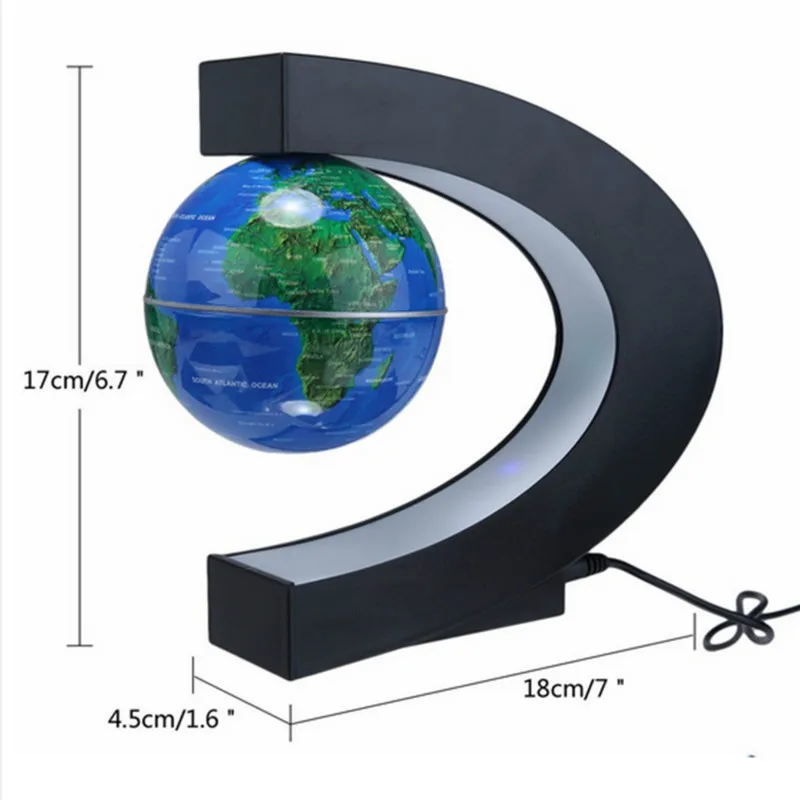 Магнитный левитационный Глобус 3 дюйма школьный светильник глобус креативные