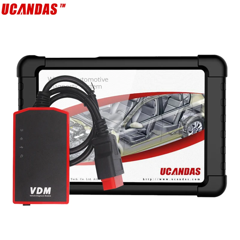 Автомобильный сканер UCANDAS VDM OBD2 полная система профессиональный инструмент для
