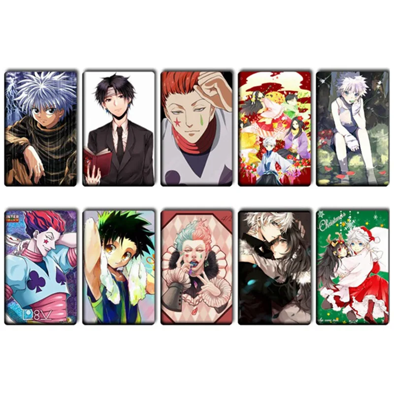 10 шт. наклейки Hunter X персонажи s Killua Hisoka Kurapika Meruem Chrollo Kite Classic Манга Аниме стикер