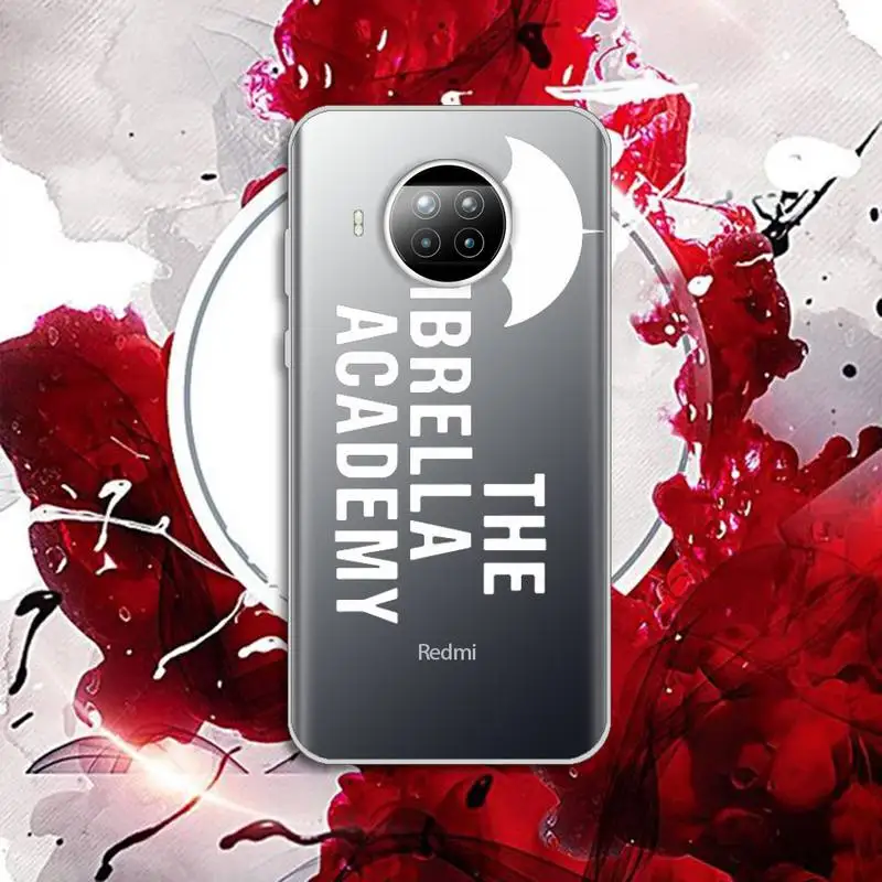 

New TV The Umbrella Academy Phone Case Transparent for Xiaomi Redmi note 10 t 8 9 pro lite 11