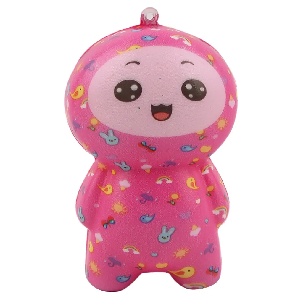 

Smiling Face Doll Decorative Fun Cake Slow Rising Cream Scented Cute Collect Toy Squishy Toy Kawaii Squeeze Toys For Baby Kids