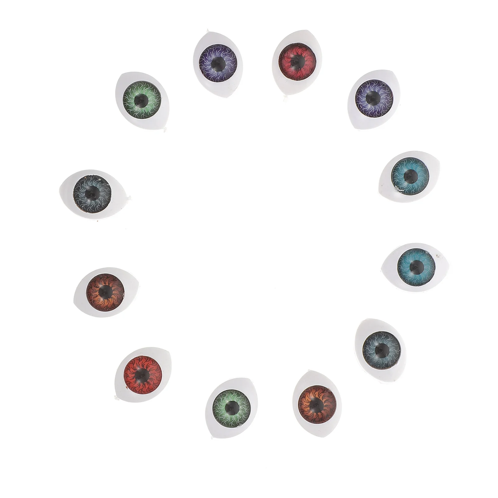 

6 пар украшений «сделай сам» для глазных Яблоков, патчи «сделай сам», товары для мультяшных кукол