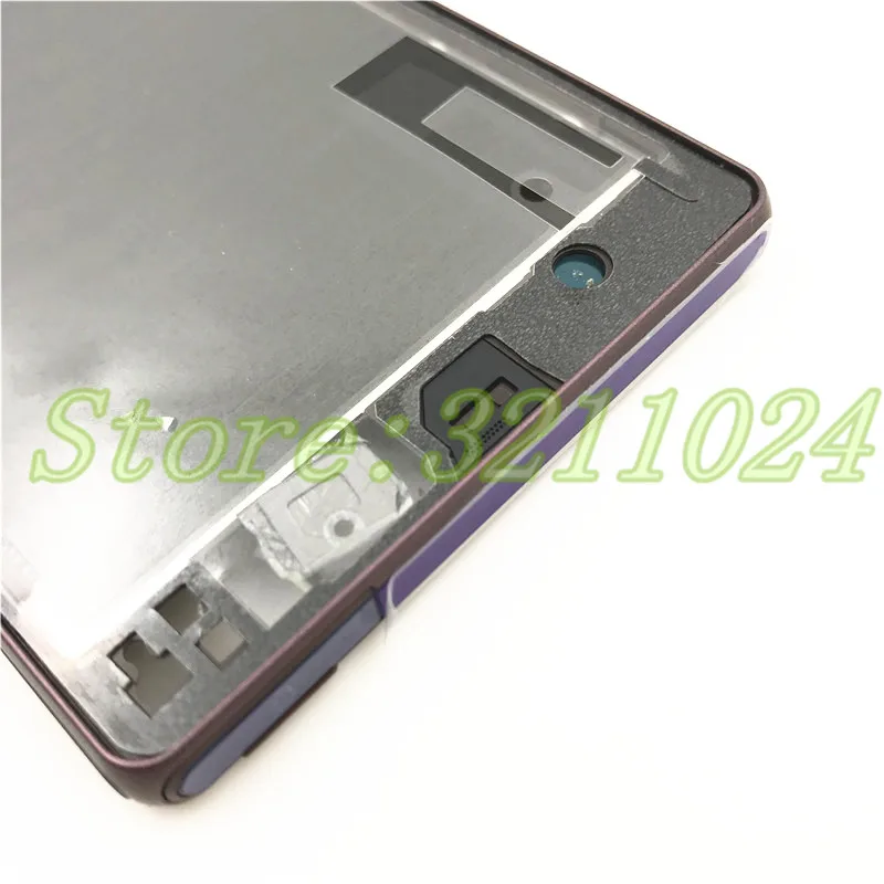 Новый оригинальный дисплей для Sony Xperia Z L36H LT36 C6603 передняя рамка панель средняя